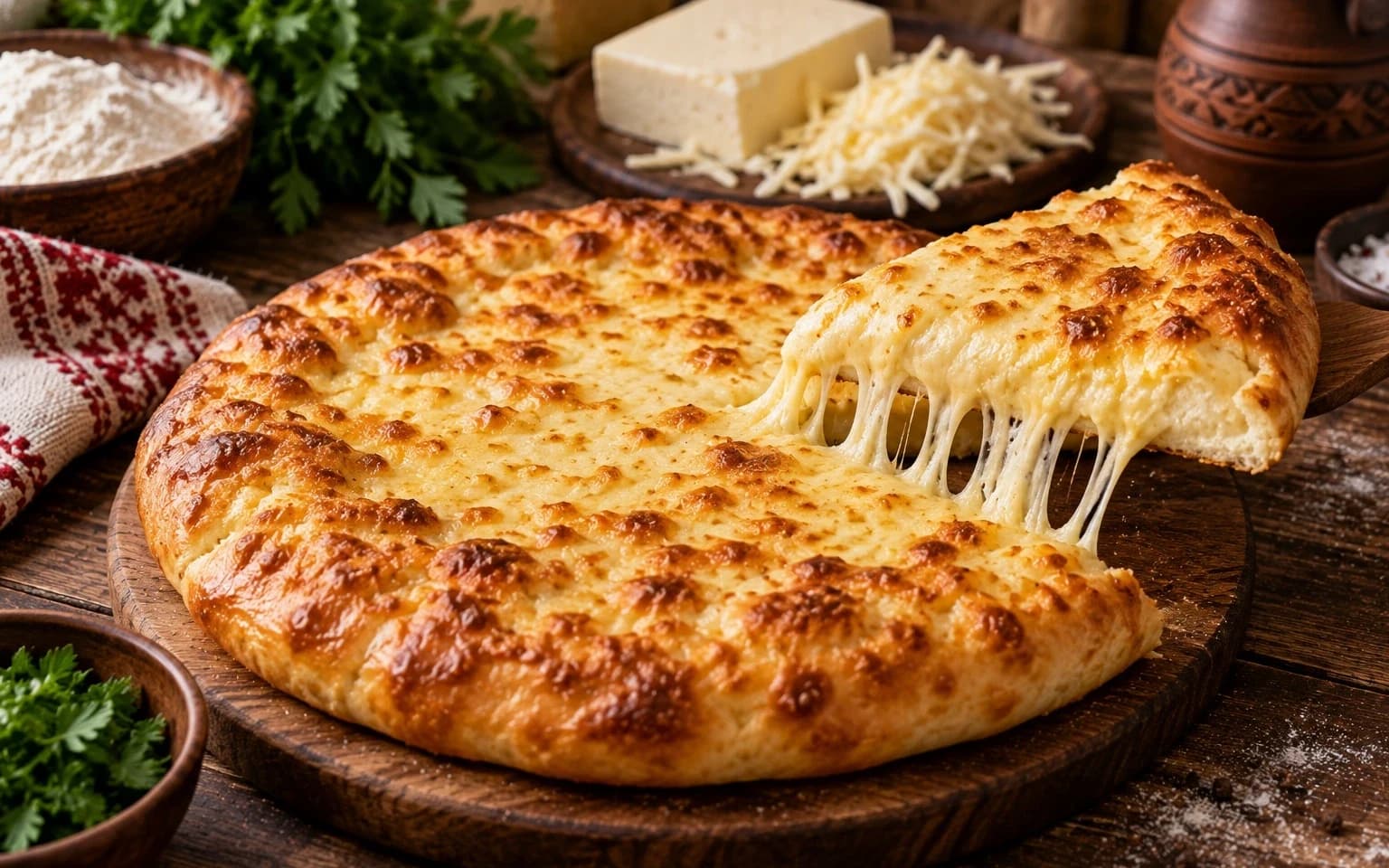Хачапури по-мегрельски