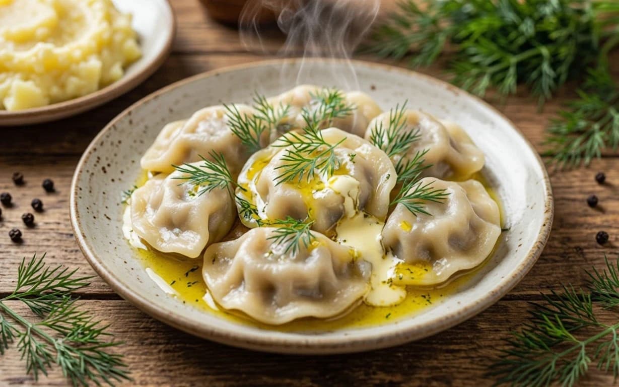 Вареники с картошкой