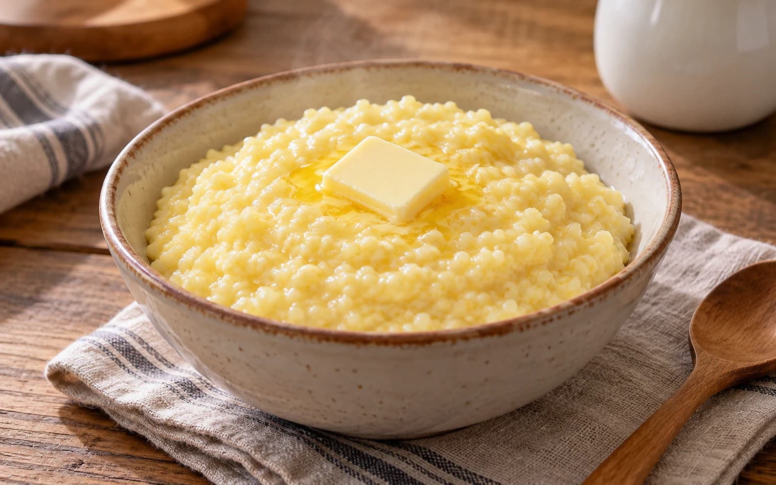 Пшённая каша на молоке