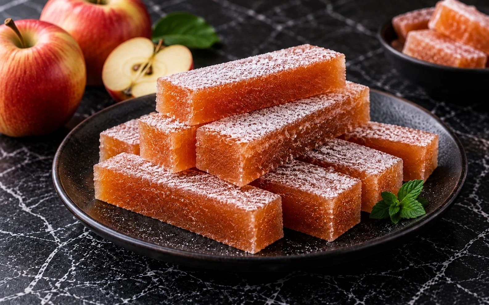 Яблочная пастила с желатином