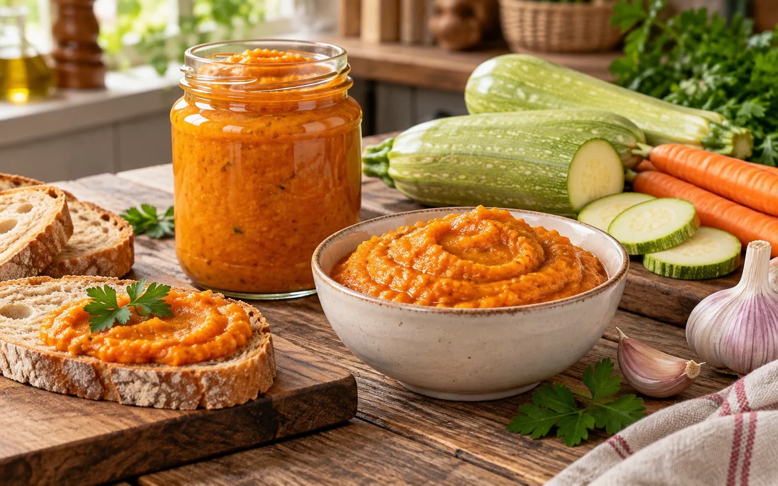 Икра из кабачков и моркови на зиму