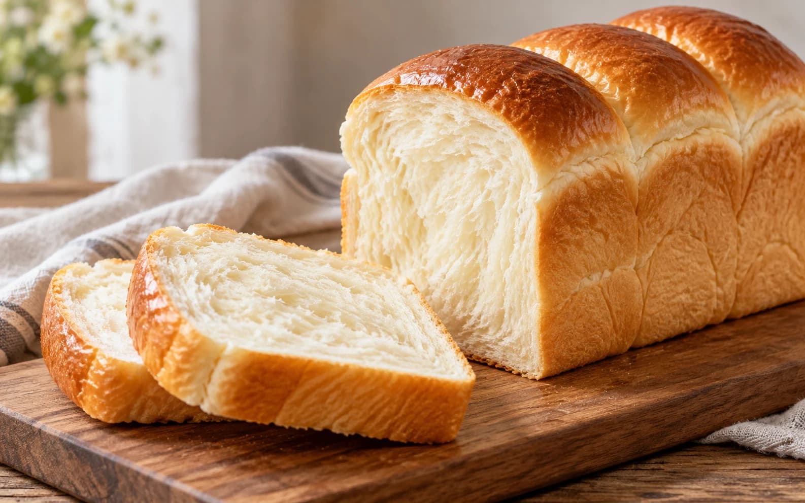 Японский молочный хлеб
