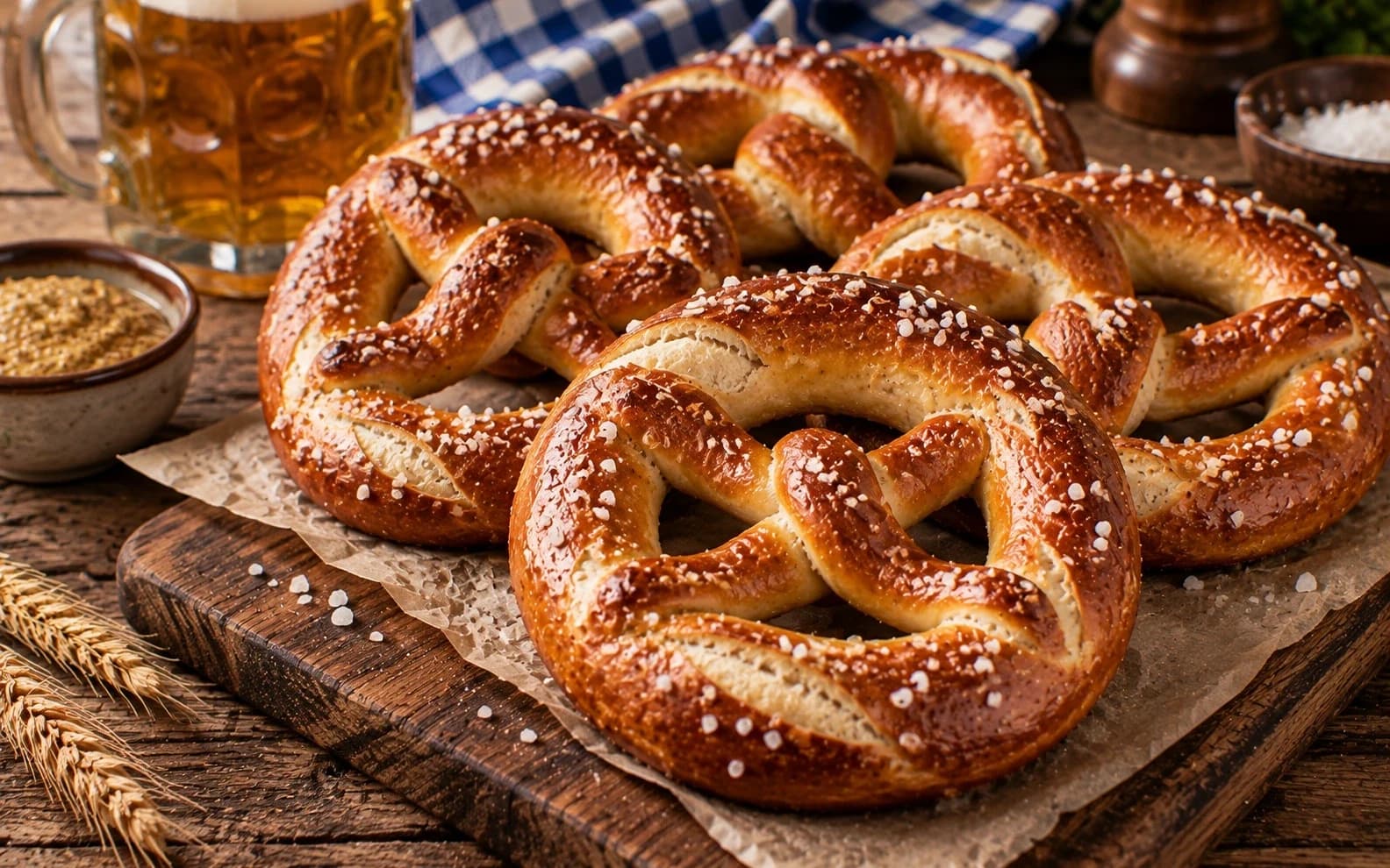 Немецкий солёный крингель