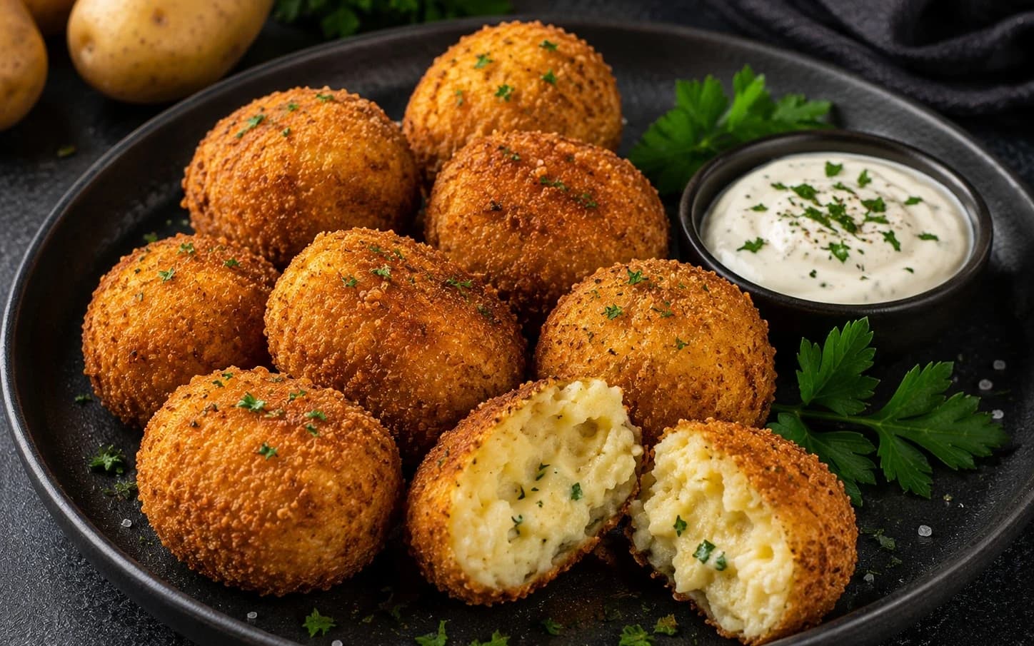 Картофельные крокеты
