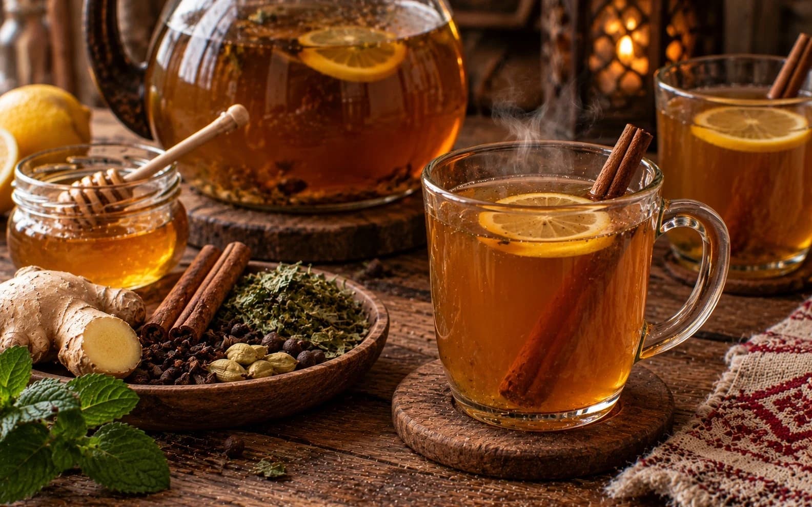 Сбитень домашний медовый старинный