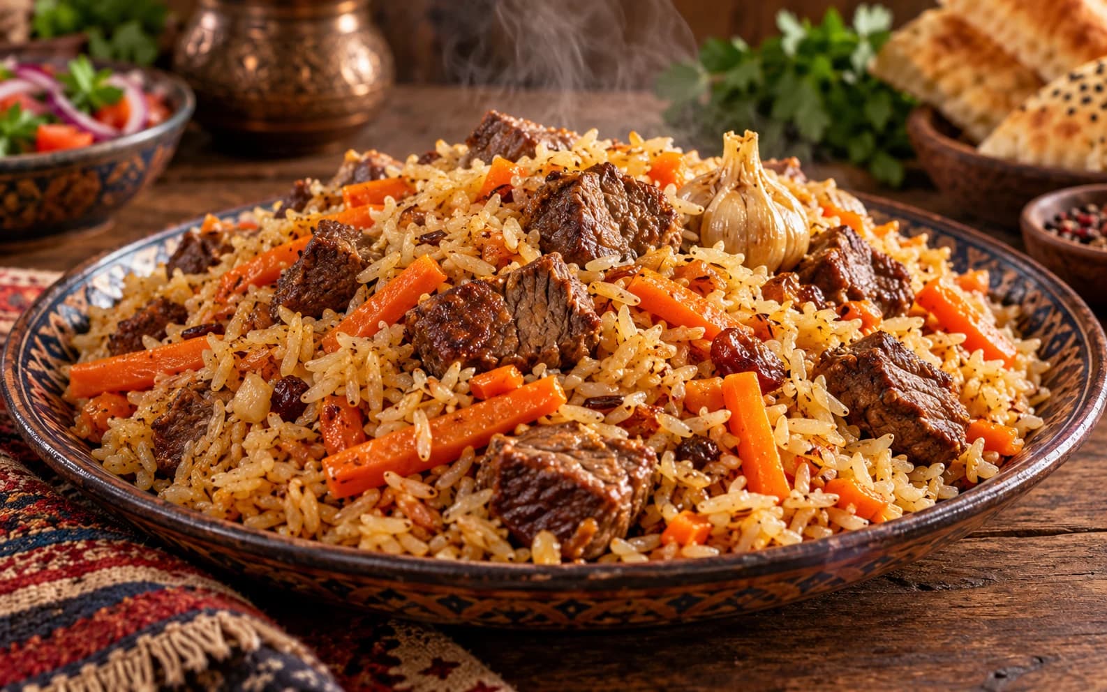 Классический плов с говядиной