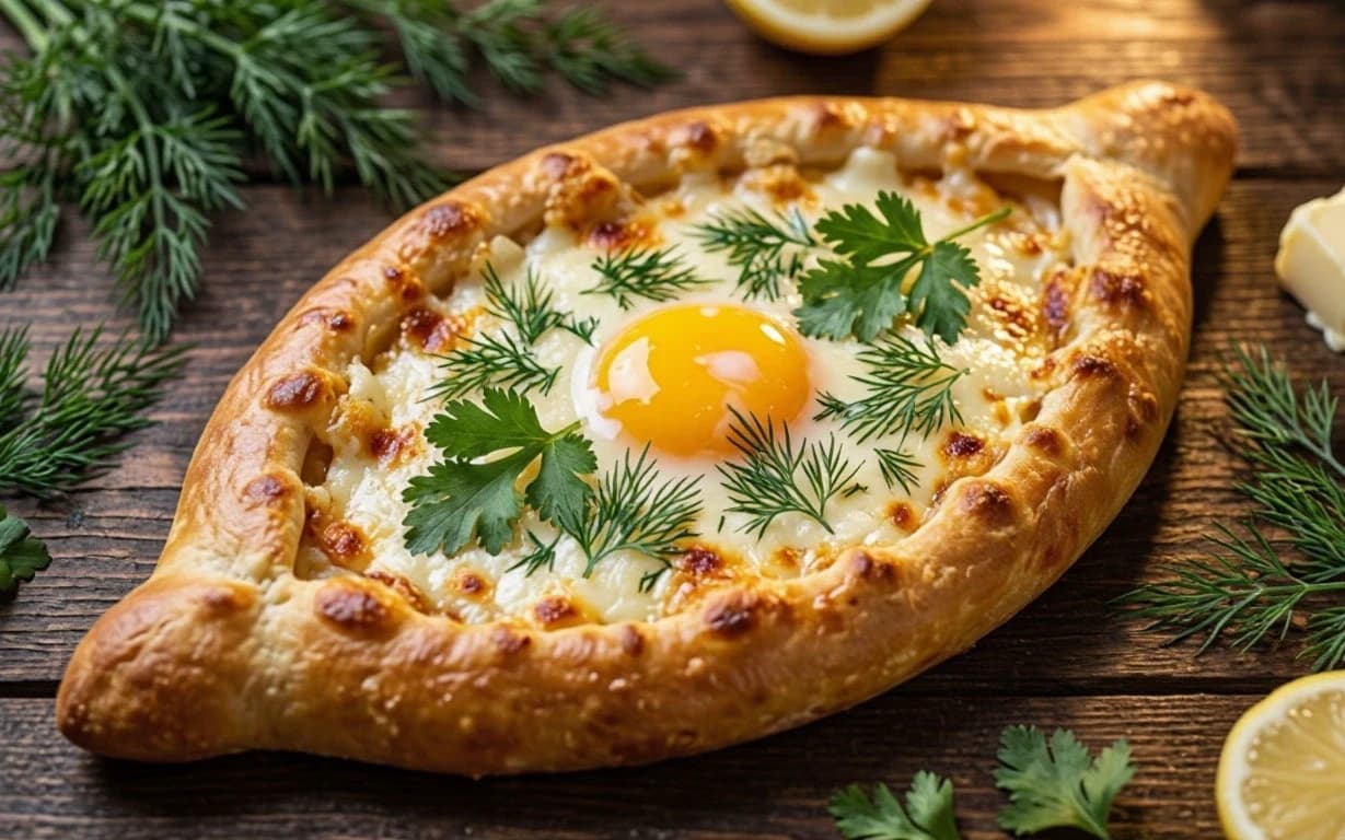 Хачапури по-аджарски