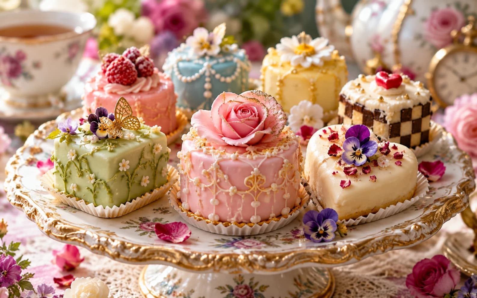 Пирожные «Eat Me» из «Алисы в Стране чудес»