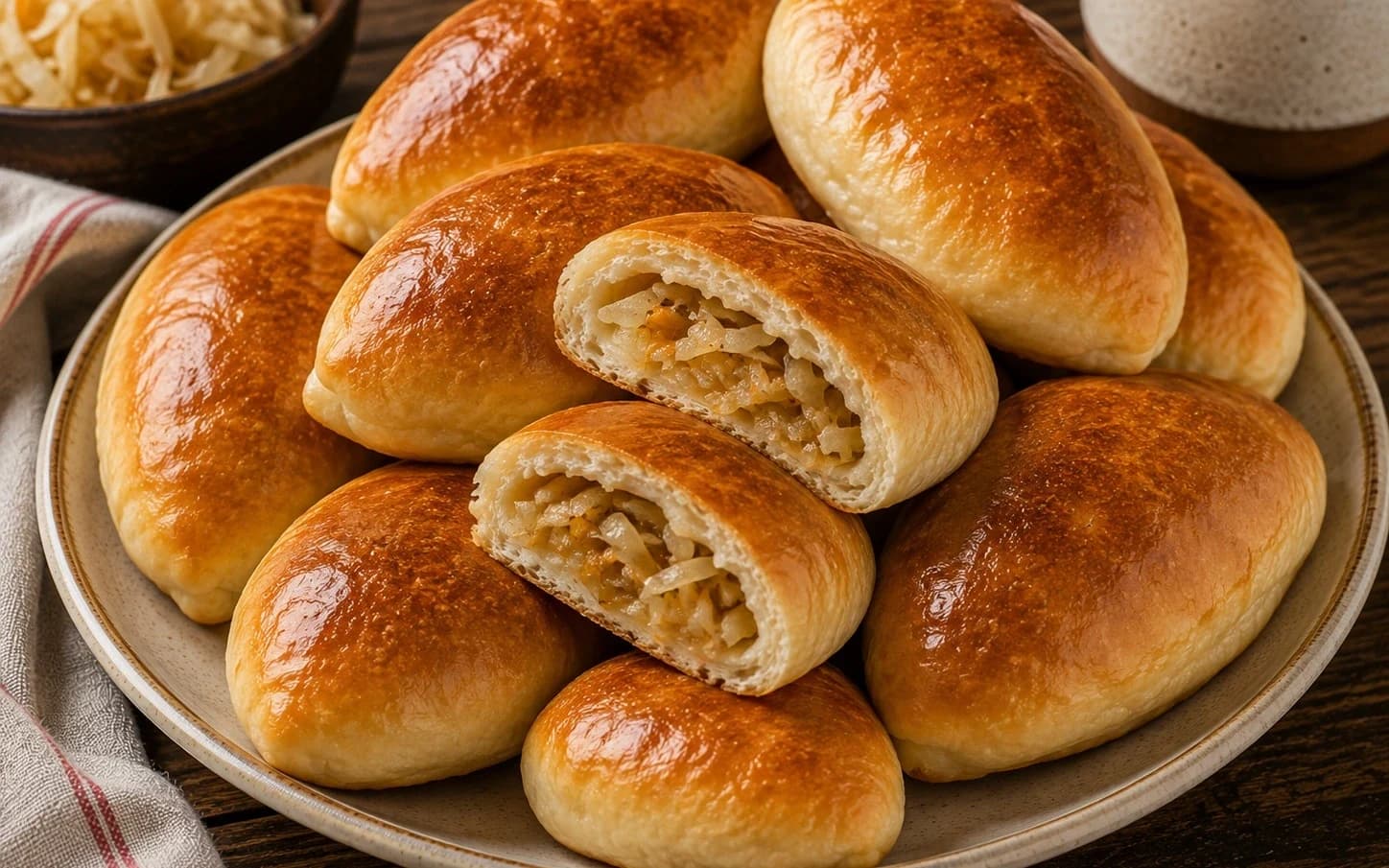 Пирожки с капустой