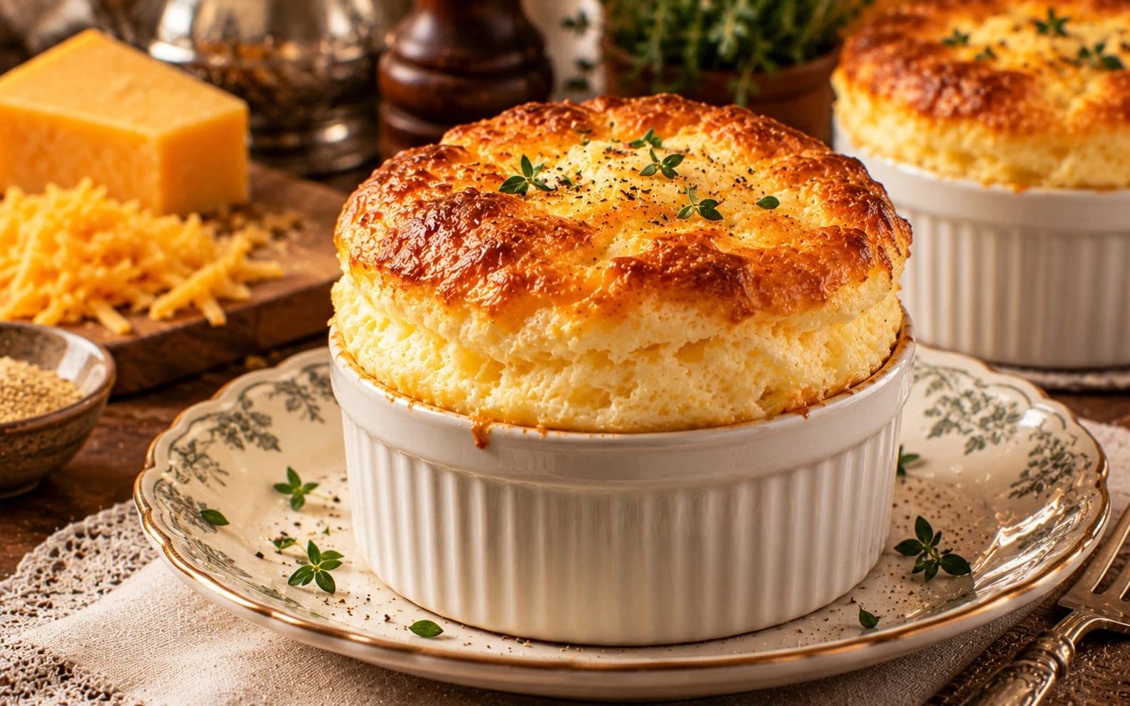 Сырное суфле из романа «Джейн Эйр»