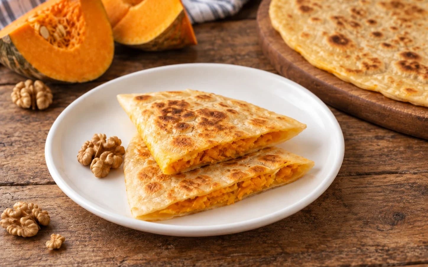 Чуду с тыквой и орехами